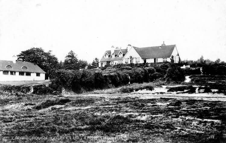 Crowborough Golf Club from The Links - c 1910