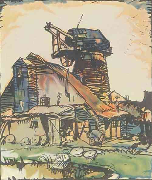 Crowborough Mill - 1923