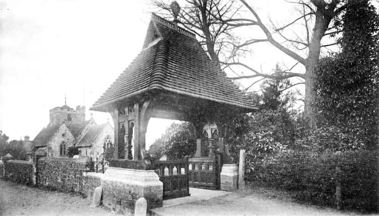 Lych Gate and Church - 1910