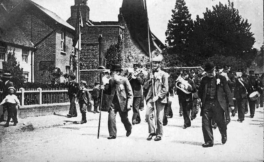 Marching Band - c 1905