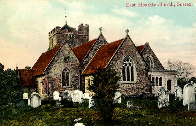 East Hoathly Church - 1908