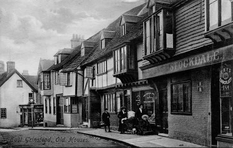 Old Houses, High Street - 1911