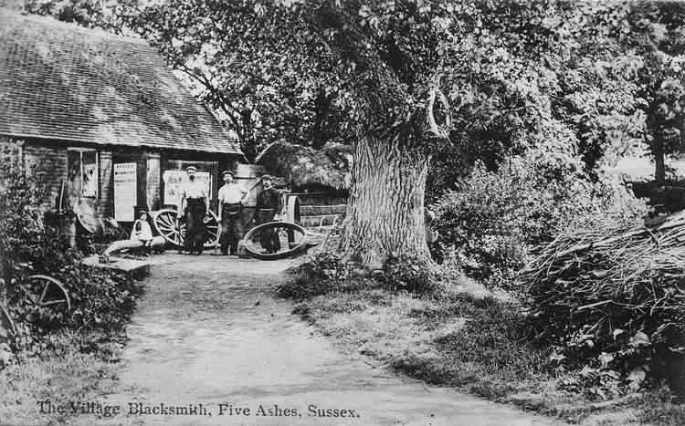 The Village Blacksmith, Five Ashes - 1905