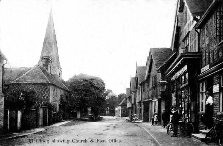 Church and Post Office - 1905