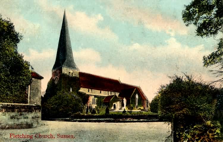 Fletching Church - 1908