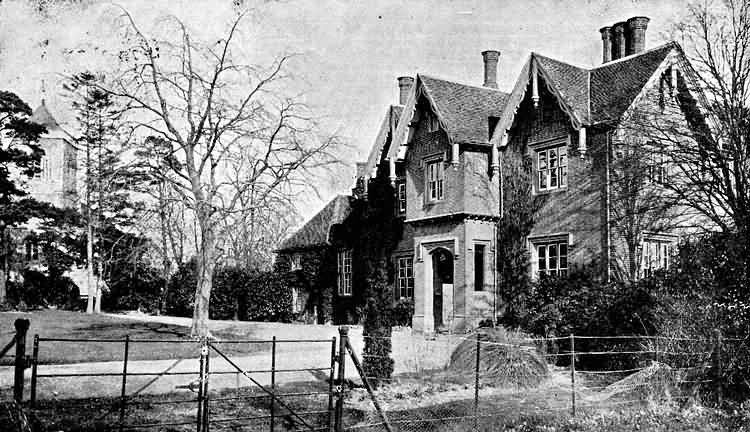 The Church and Vicarage - 1905