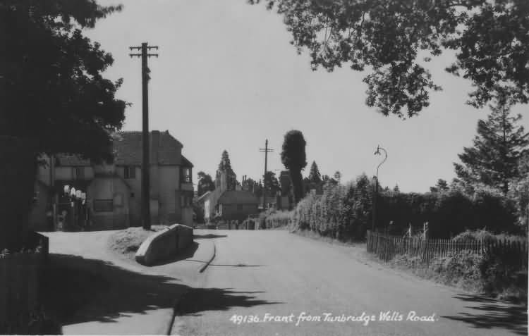 Frant from the Tunbridge Wells Road - c 1930
