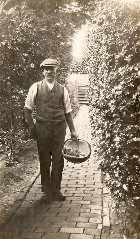 The Gardener, The Grange, Sweethaws - c 1920