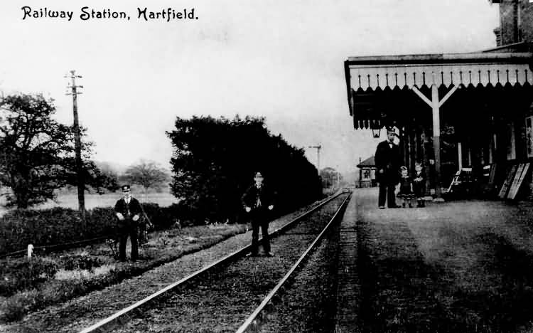 Railway Station - c 1920