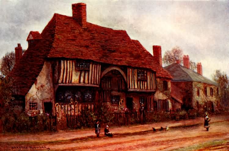 Old Cottages, Sundridge - 1909