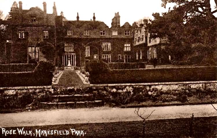 Rose Walk, Maresfield Park - 1915