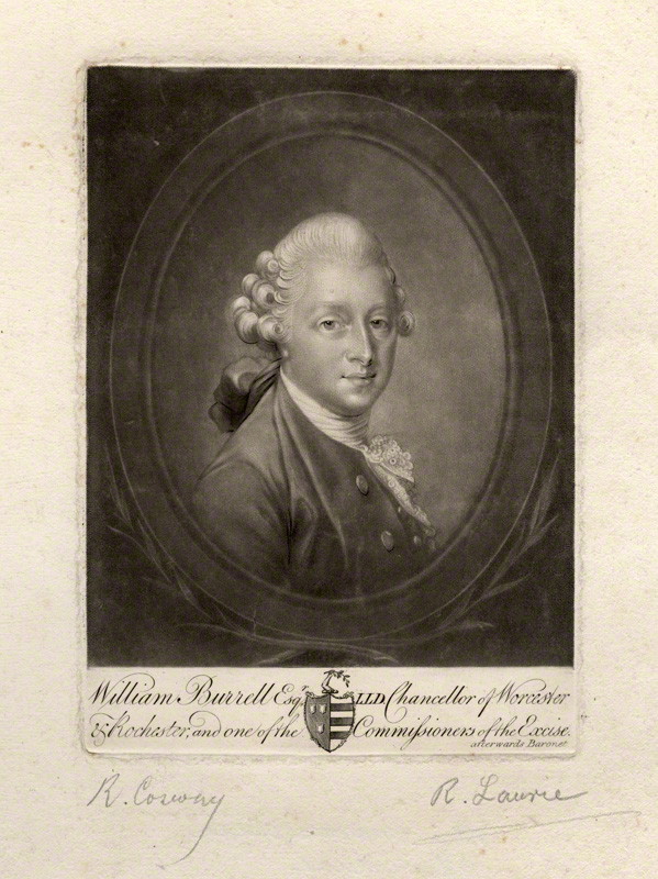 Sir William Burrell, 2nd Bt. - c 1789