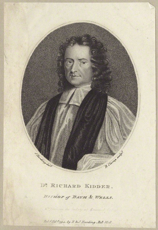 Richard Kidder, Bishop of Bath and Wells - 1794