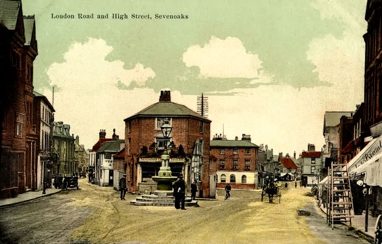 London Road and High Street - 1905