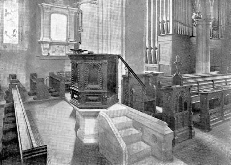 The Pulpit - Sevenoaks Church - 1910