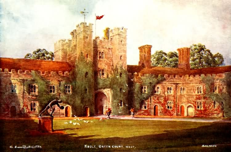 Green Court (West), Knole - 1902