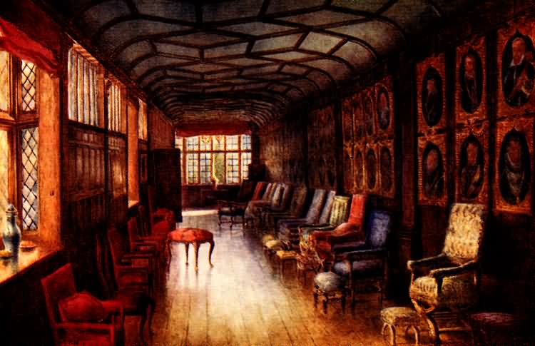 The Brown Gallery, Knole - 1908