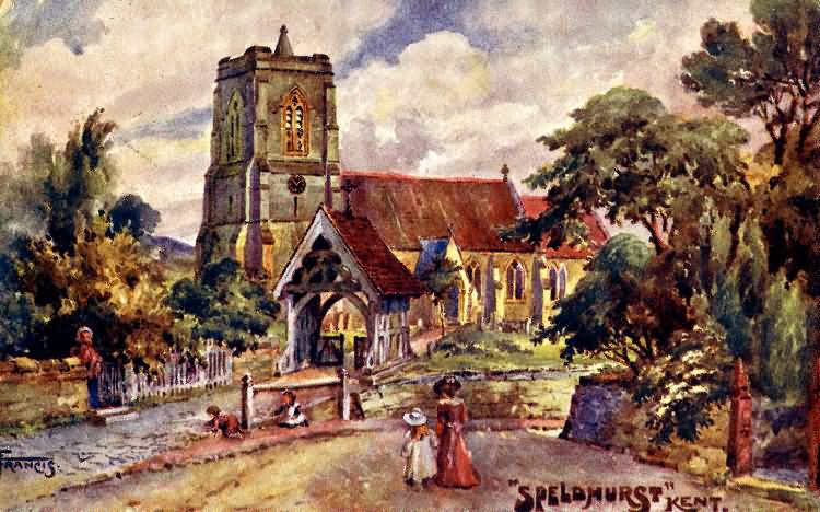 Speldhurst Church - 1908
