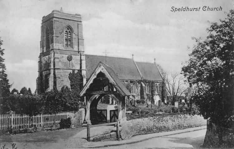 Speldhurst Church - 1910