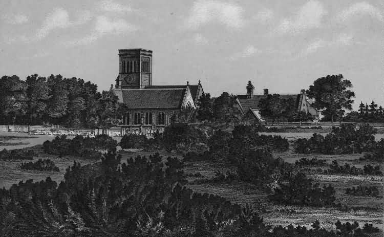 Rusthall Church & Schools - 1889