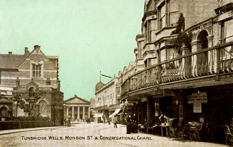 Monson St & Congregational Chapel - 1907