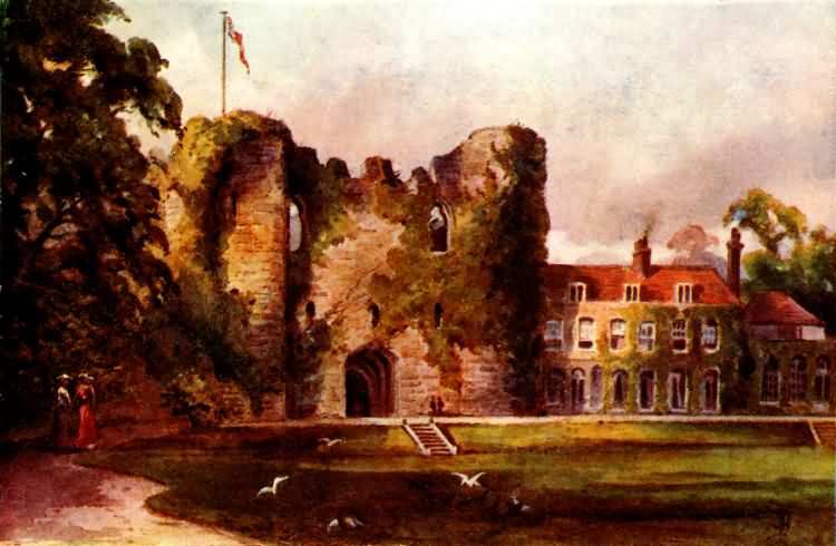 Tonbridge Castle - c 1900