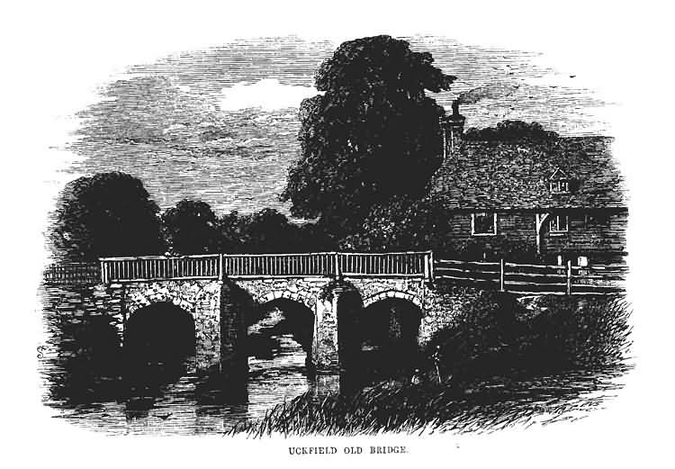 Uckfield Old Bridge - 1860