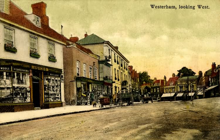 Looking West - 1909