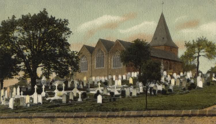 Westerham Church - 1905