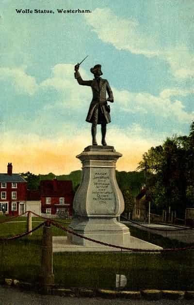Wolfe Statue - 1917