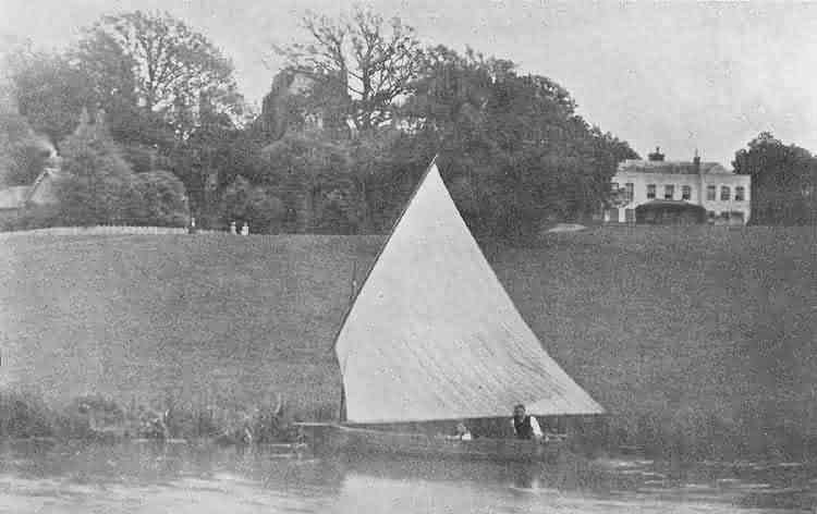 Withyham Church and Rectory - c 1900