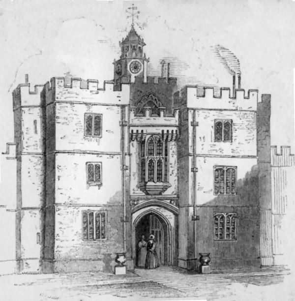 Knole - Second Entrance Gateway - 1840