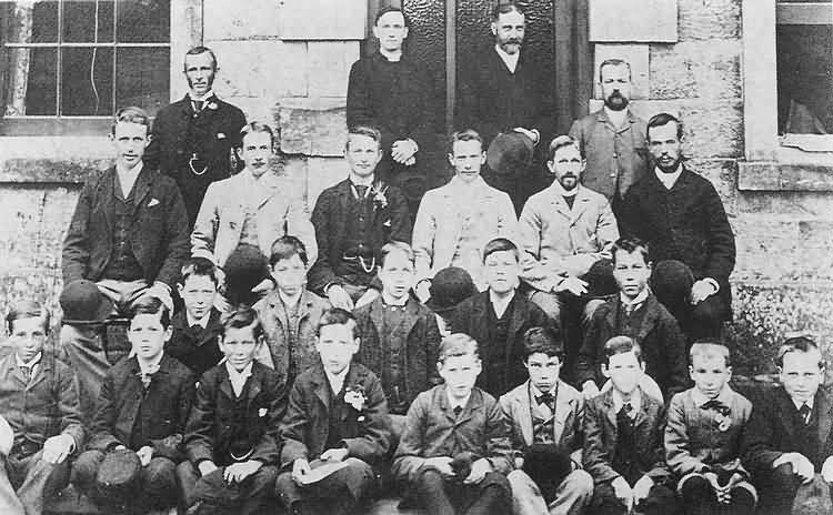 Choir of All Saints Church in the 1890s - c 1890