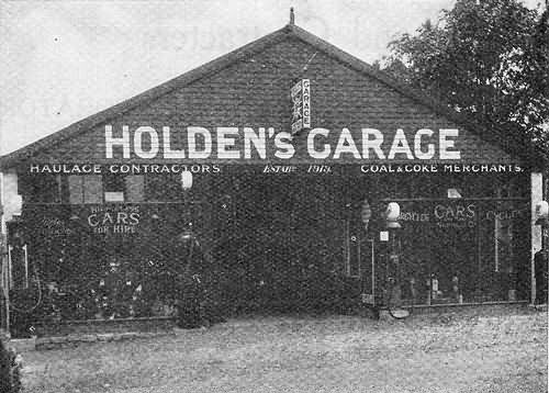 Holdens Garage, Eridge Road - 1927
