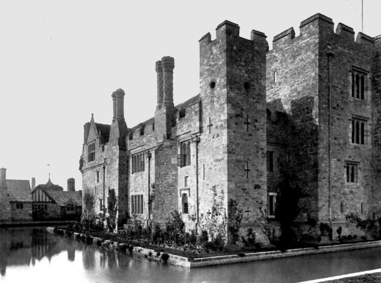Hever Castle - from the west - c 1930