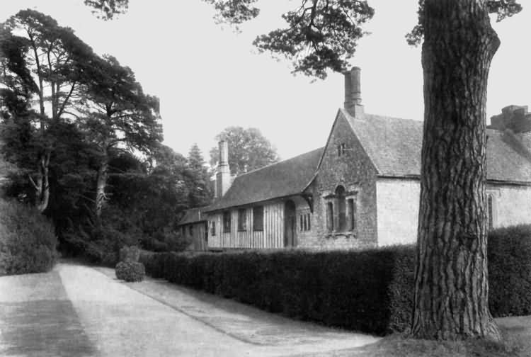 Ightham Mote - from the north - c 1930