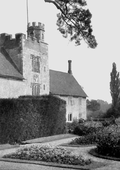 Ightham Mote - the gate-tower - c 1930