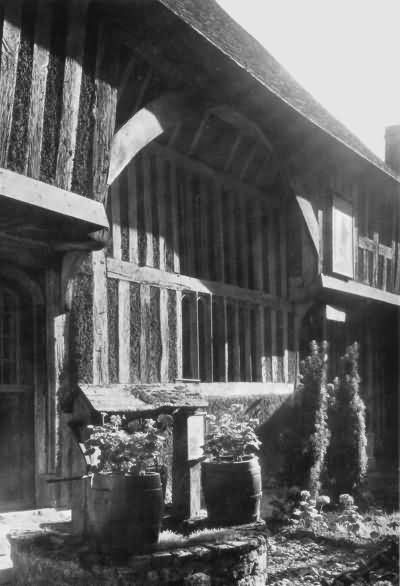 The Old Hall, Sundridge - the hall - c 1930