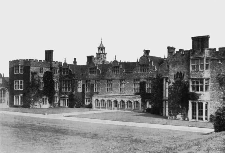 Knole - the south front - c 1930
