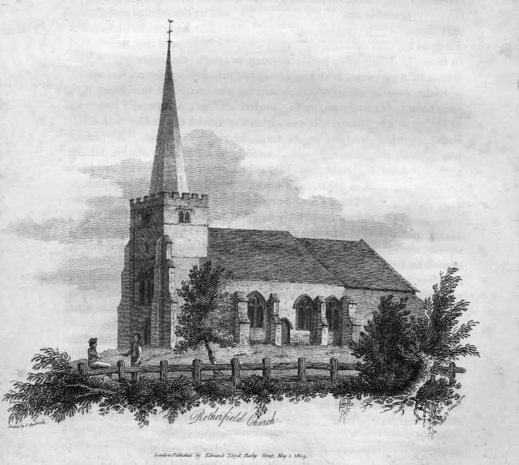 Rotherfield Church - 1809