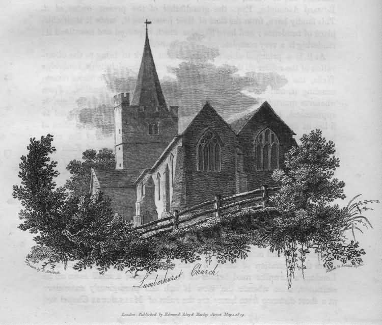Lamberhurst Church - 1809