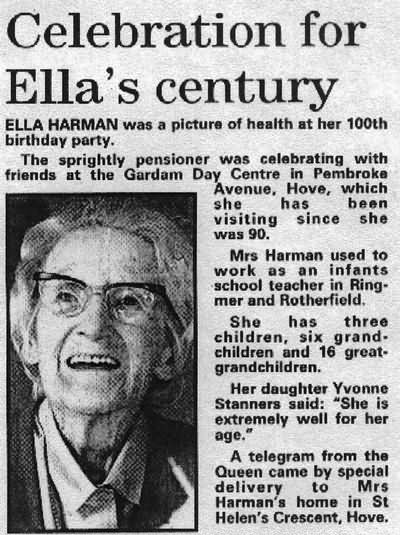 Ella Harman at 100 - 1993
