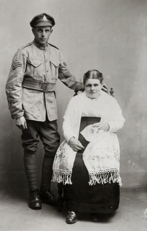 Julia and George Barnes Wedding - c 1914
