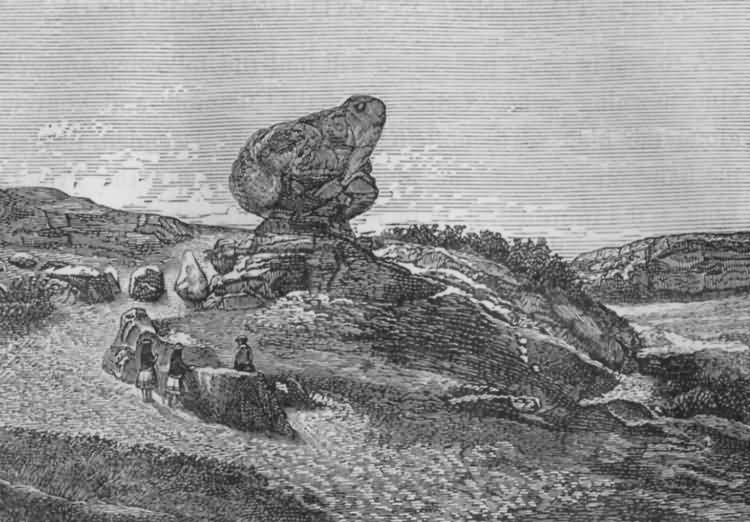 The Toad Rock - 1880
