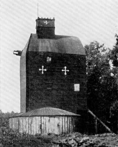 Crowborough Post Mill - 1936