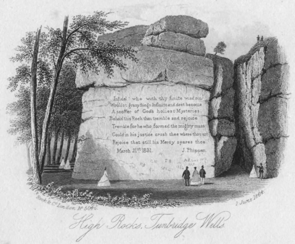 High Rocks - 2nd June 1864