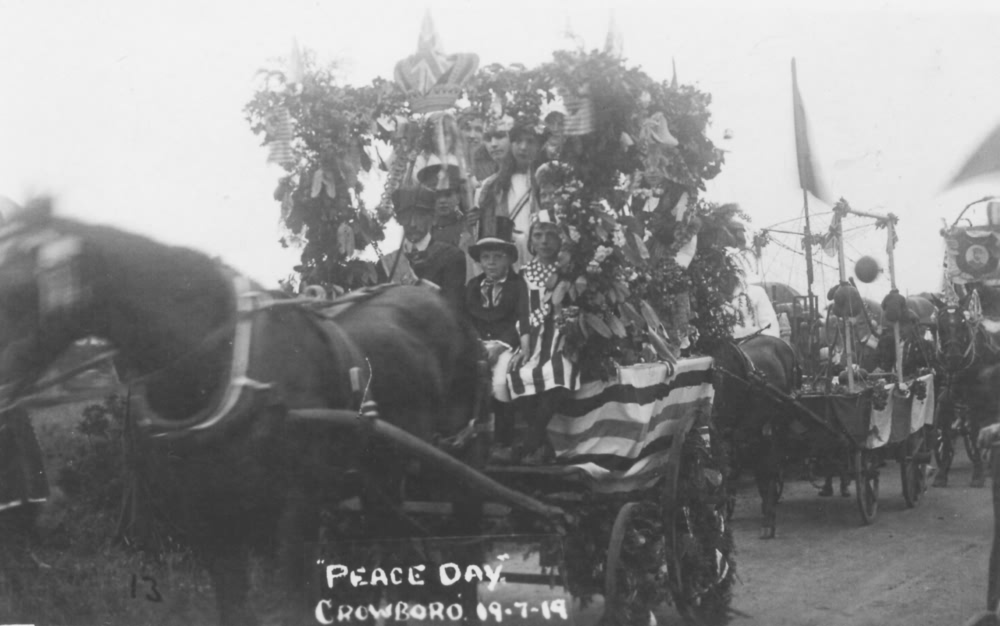 Crowborough - Peace Day - 9th July 1919
