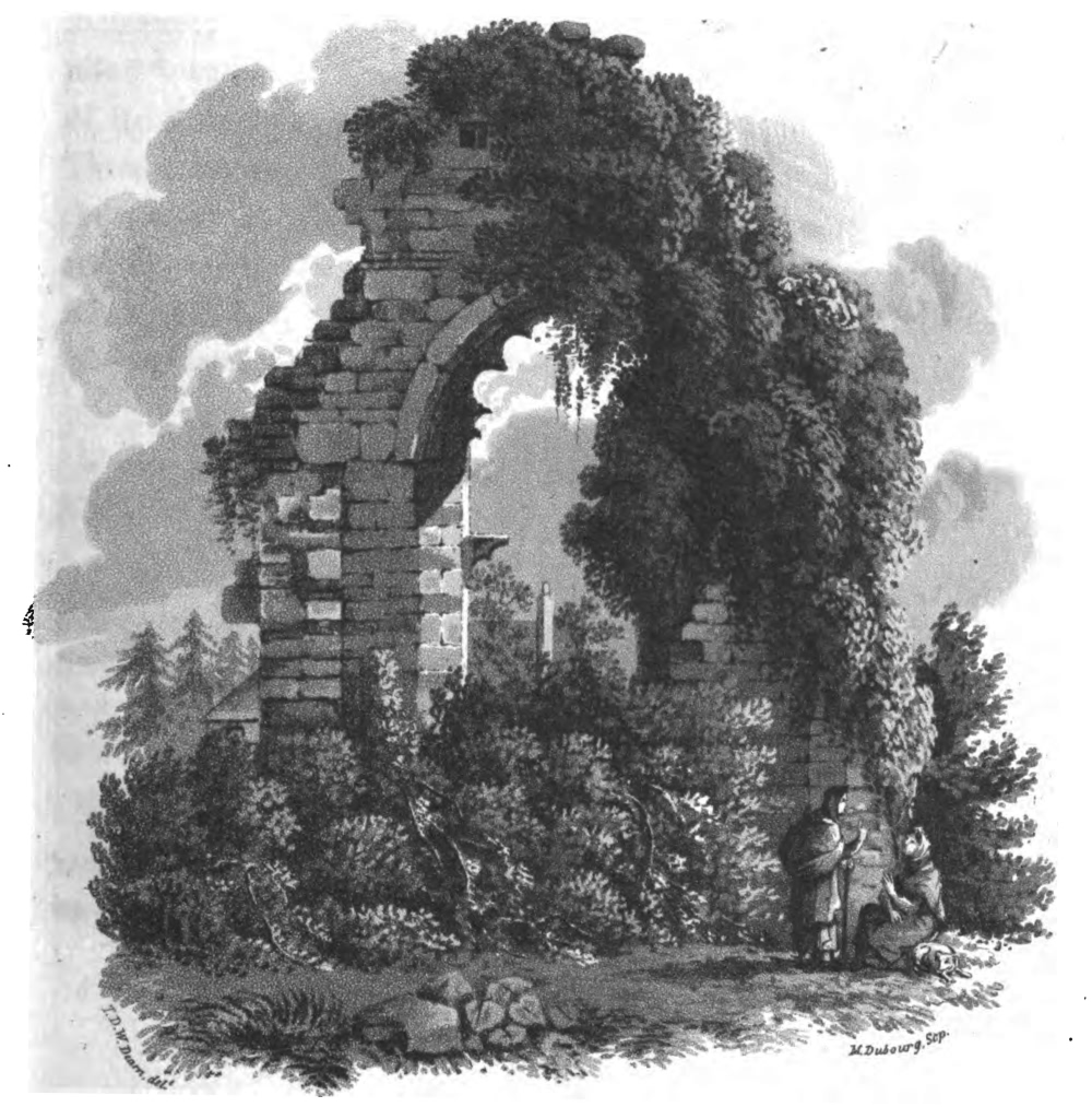 Remains of Trinity Chapel, Milkhouse Street - 1814