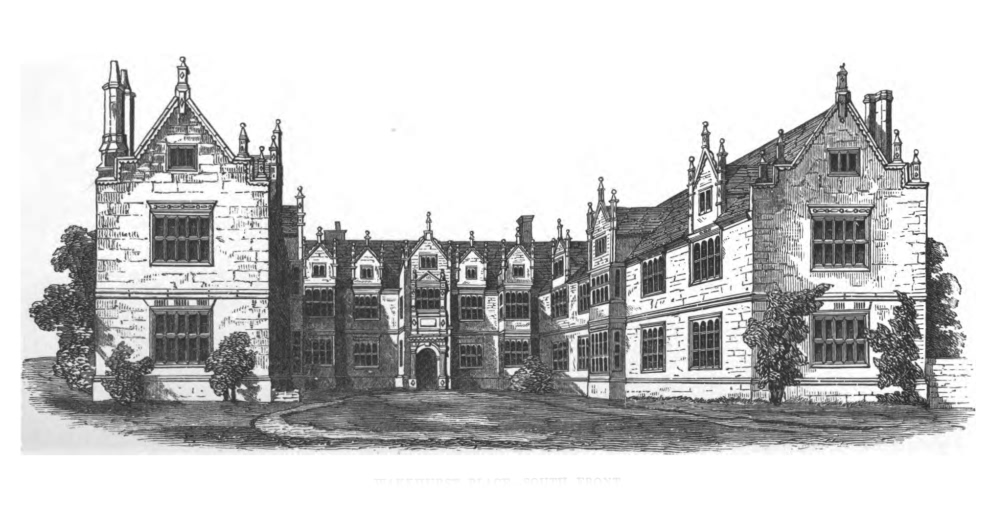 Wakehurst Place - South Front - 1858