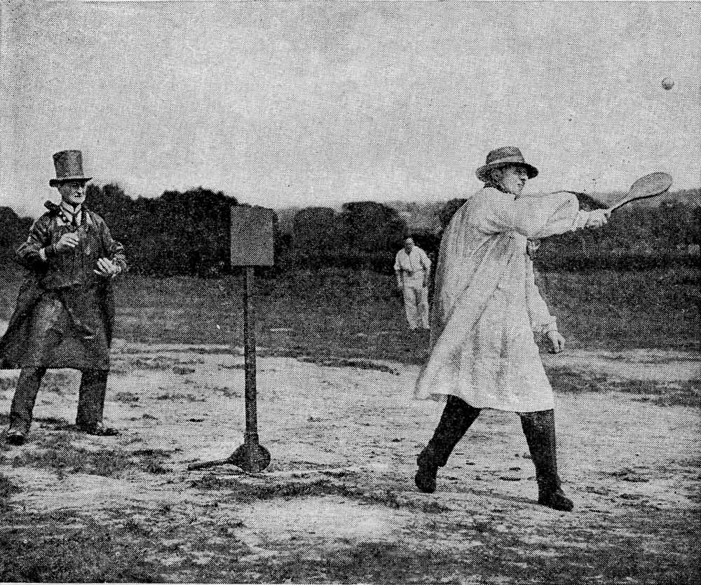 Stool Ball - c 1906